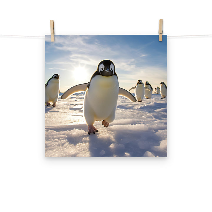 Penguin Photo paper poster - PosterfyAI.com