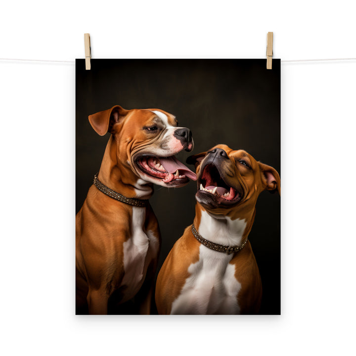 Boxer Photo paper poster - PosterfyAI.com