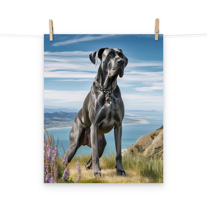 Great Dane Photo paper poster - PosterfyAI.com