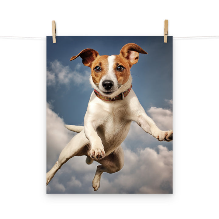 Jack Russell Terrier Photo paper poster - PosterfyAI.com