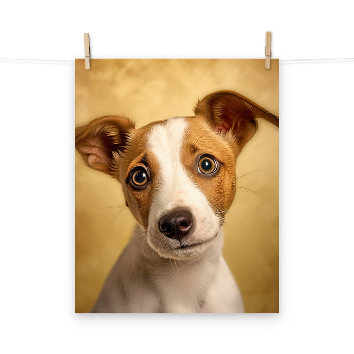 Jack Russell Terrier Photo paper poster - PosterfyAI.com