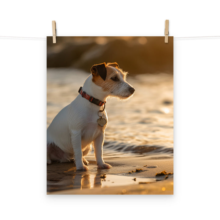 Jack Russell Terrier Photo paper poster - PosterfyAI.com