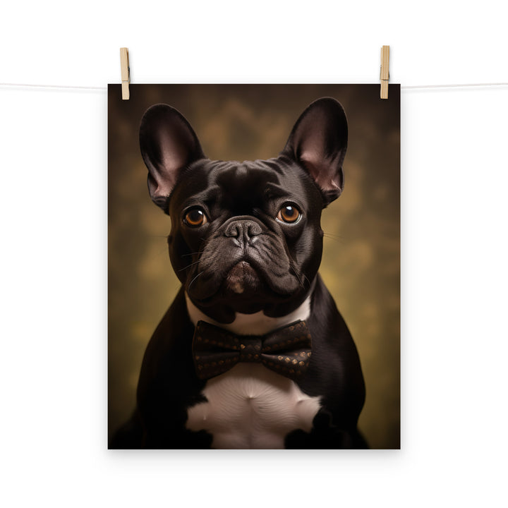 French Bulldog Photo paper poster - PosterfyAI.com