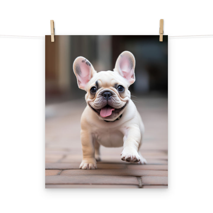 French Bulldog Photo paper poster - PosterfyAI.com