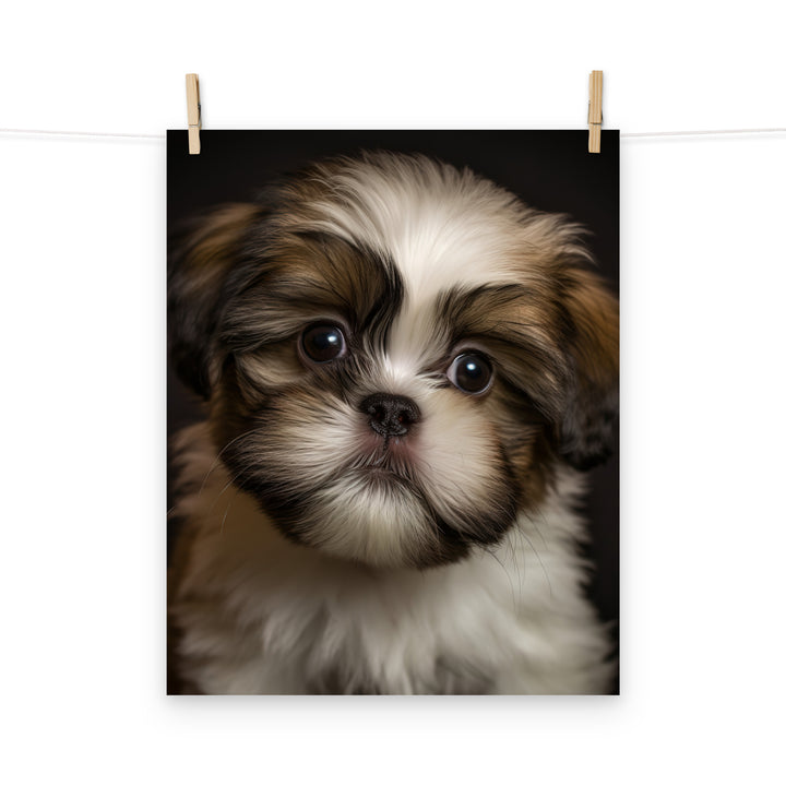 Shih Tzu Photo paper poster - PosterfyAI.com