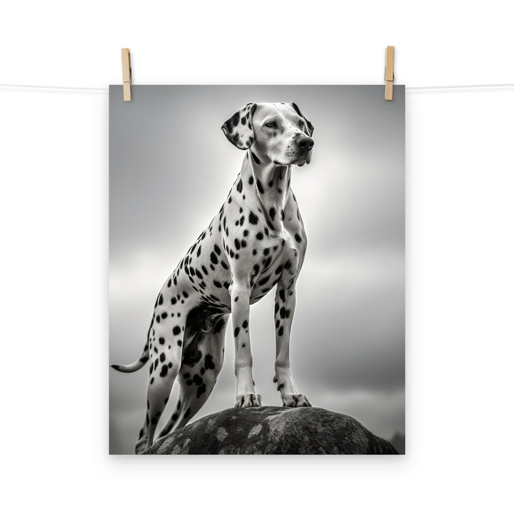 Dalmatian Photo paper poster - PosterfyAI.com