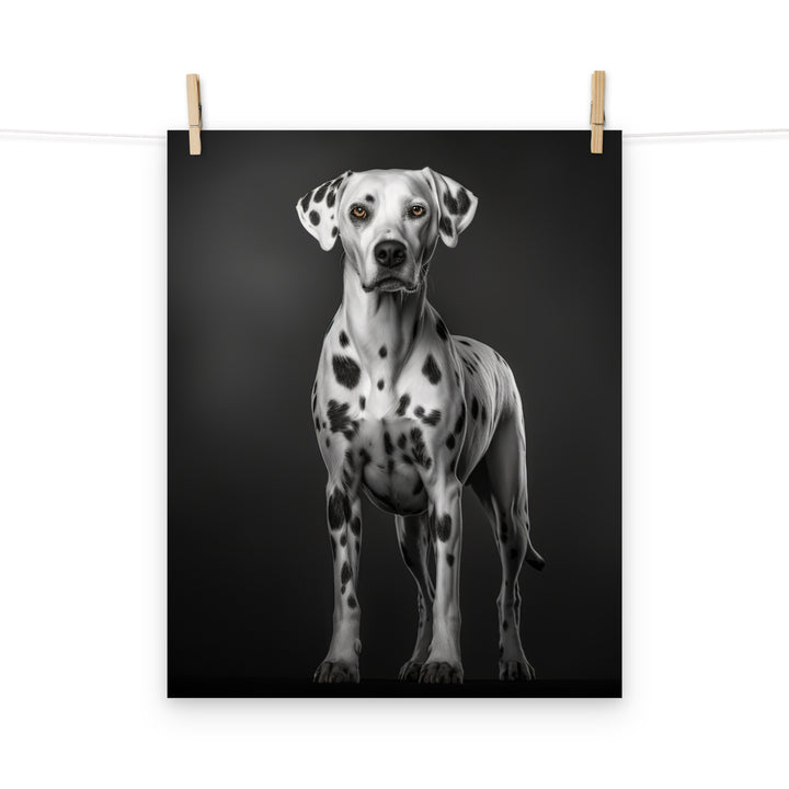 Dalmatian Photo paper poster - PosterfyAI.com