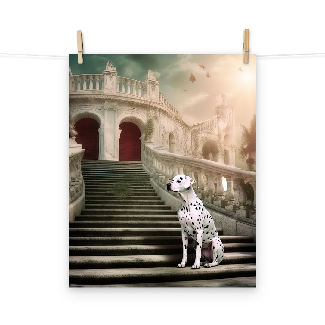 Dalmatian Photo paper poster - PosterfyAI.com