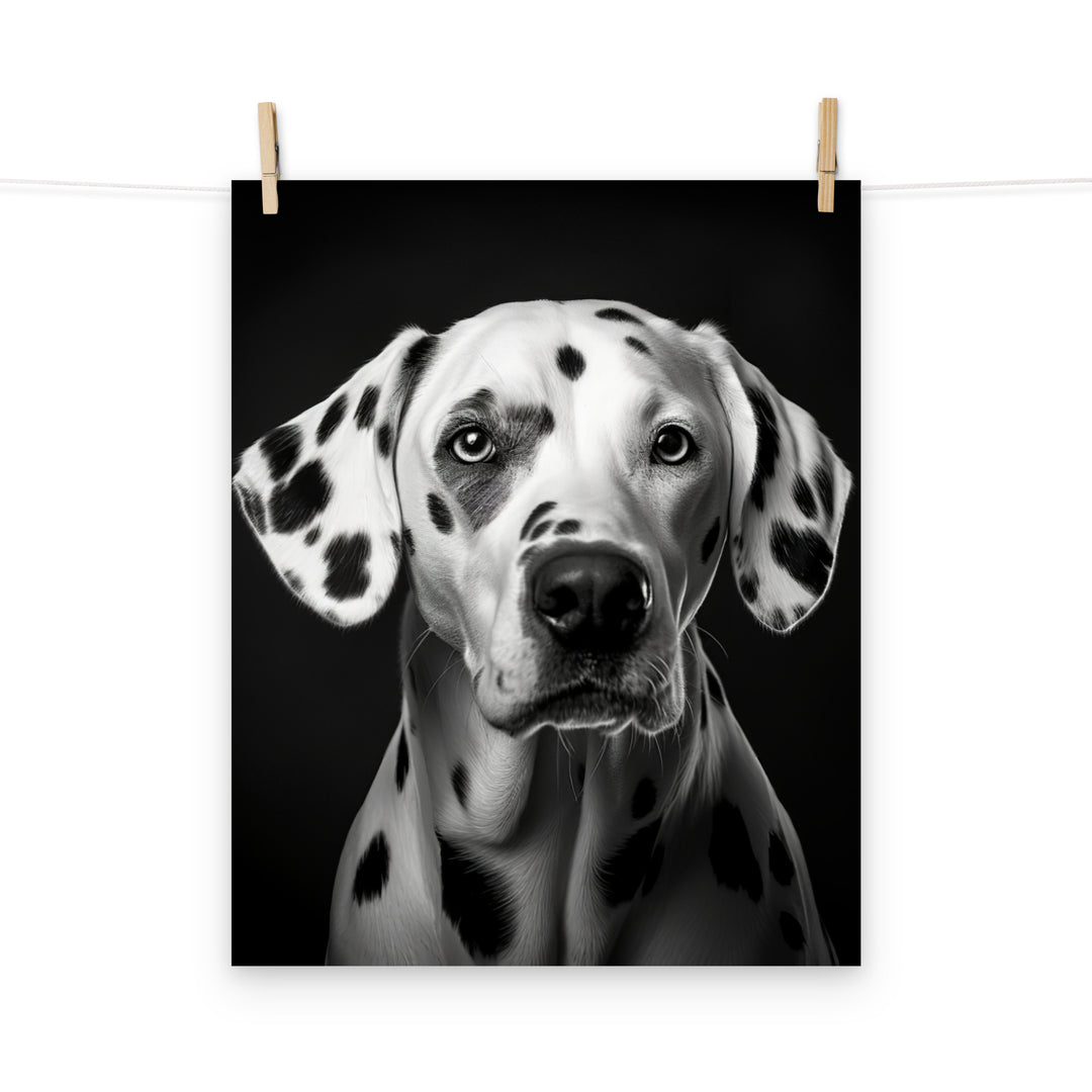 Dalmatian Photo paper poster - PosterfyAI.com