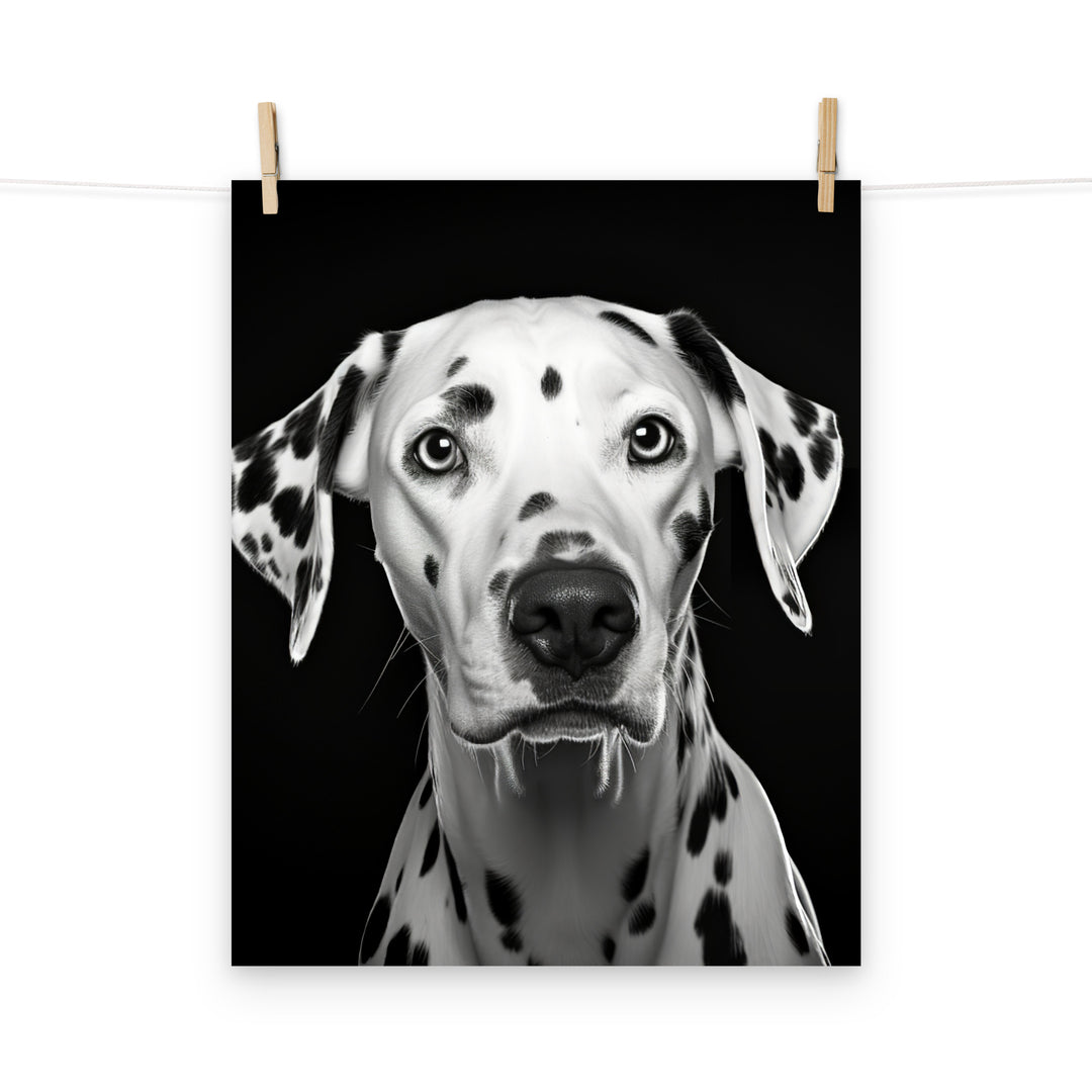 Dalmatian Photo paper poster - PosterfyAI.com