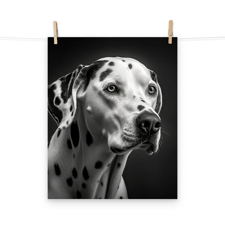 Dalmatian Photo paper poster - PosterfyAI.com