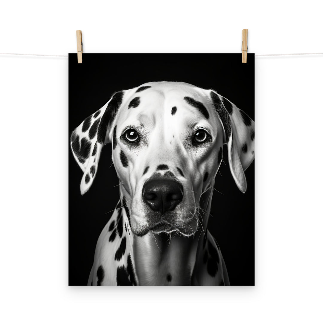 Dalmatian Photo paper poster - PosterfyAI.com