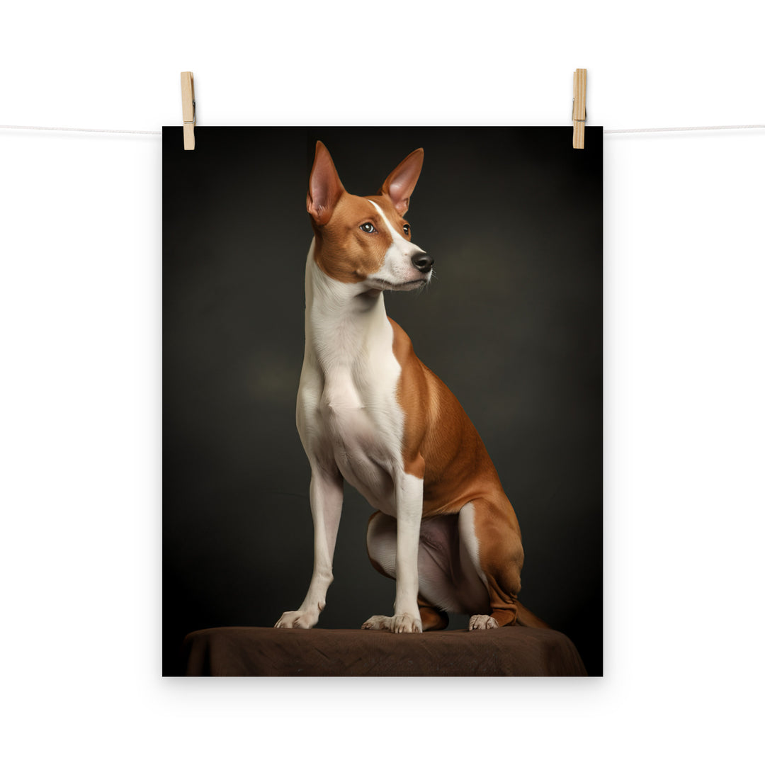 Basenji Photo paper poster - PosterfyAI.com