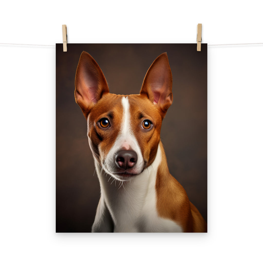 Basenji Photo paper poster - PosterfyAI.com