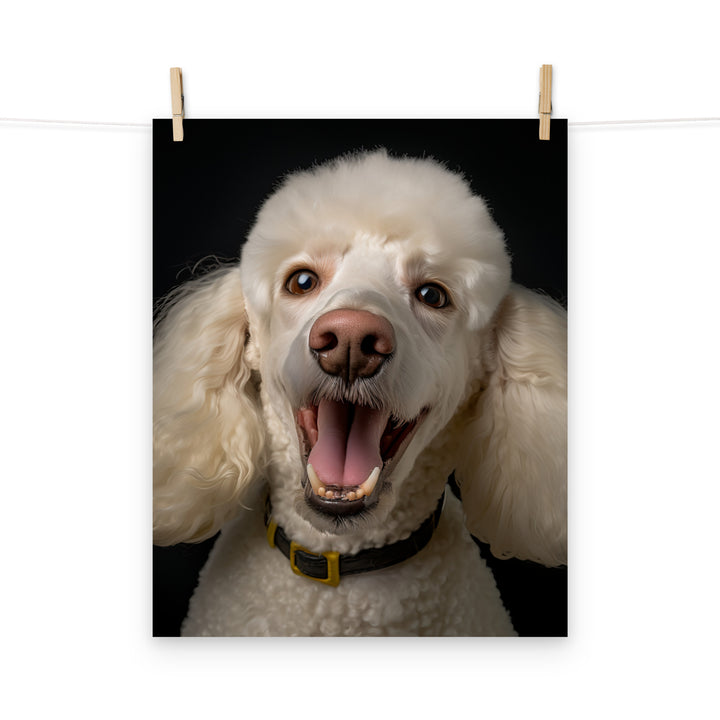 Poodle Photo paper poster - PosterfyAI.com