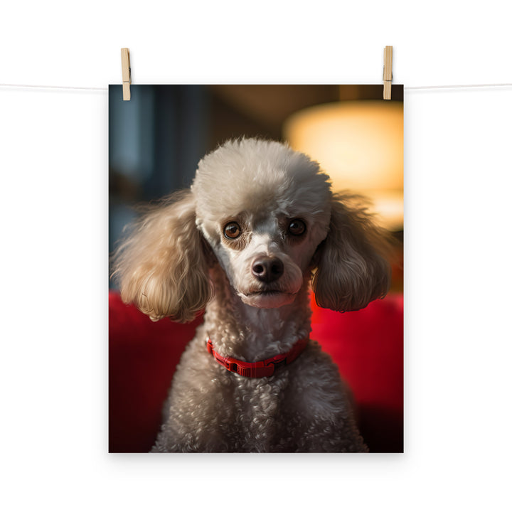 Poodle Photo paper poster - PosterfyAI.com