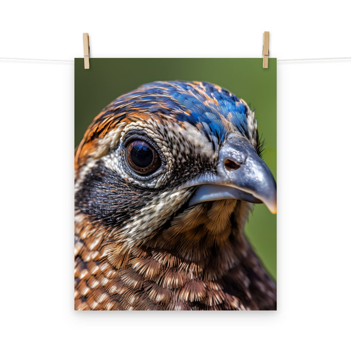 Quail Photo paper poster - PosterfyAI.com