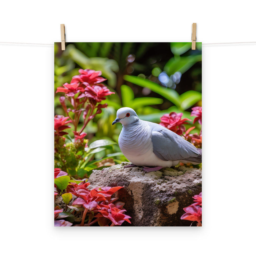 Dove Photo paper poster - PosterfyAI.com