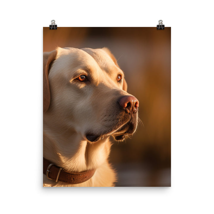 Weimaraner Photo paper poster - PosterfyAI.com