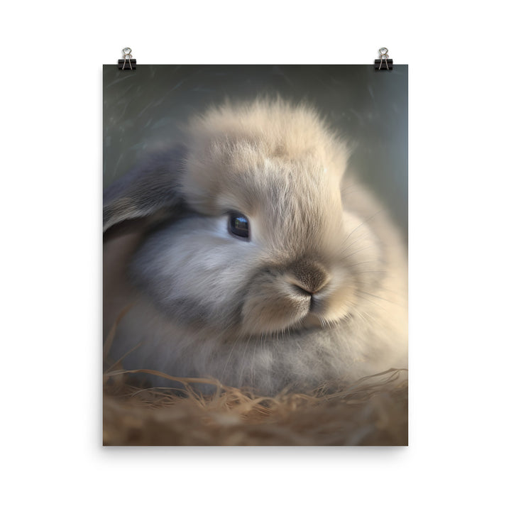 American Fuzzy Lop Photo paper poster - PosterfyAI.com