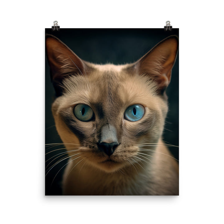 World of Tonkinese Cat Photo paper poster - PosterfyAI.com