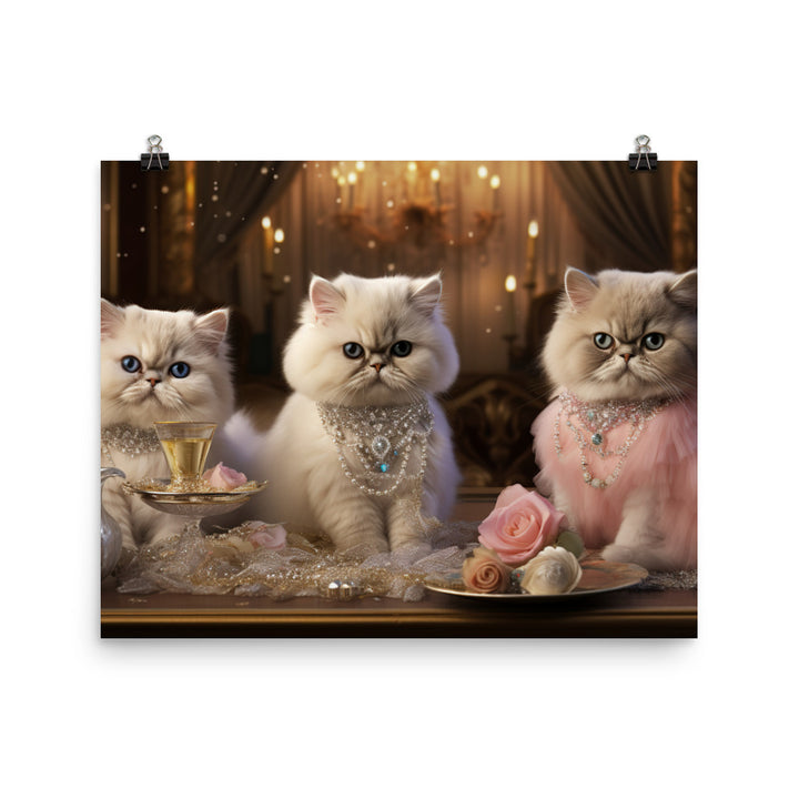 Exotic Shorthair Photo paper poster - PosterfyAI.com