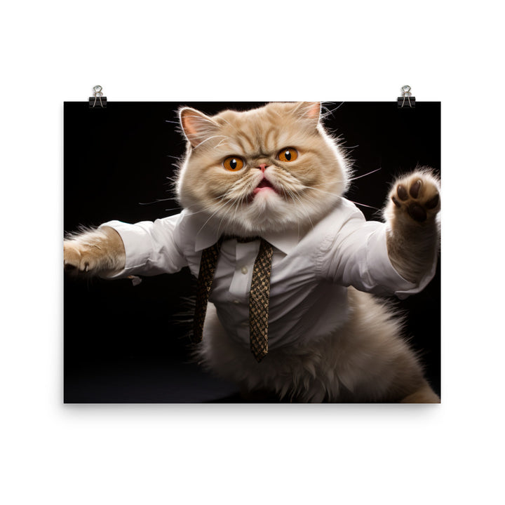 Exotic Shorthair Photo paper poster - PosterfyAI.com