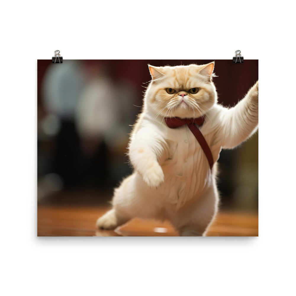 Exotic Shorthair Photo paper poster - PosterfyAI.com