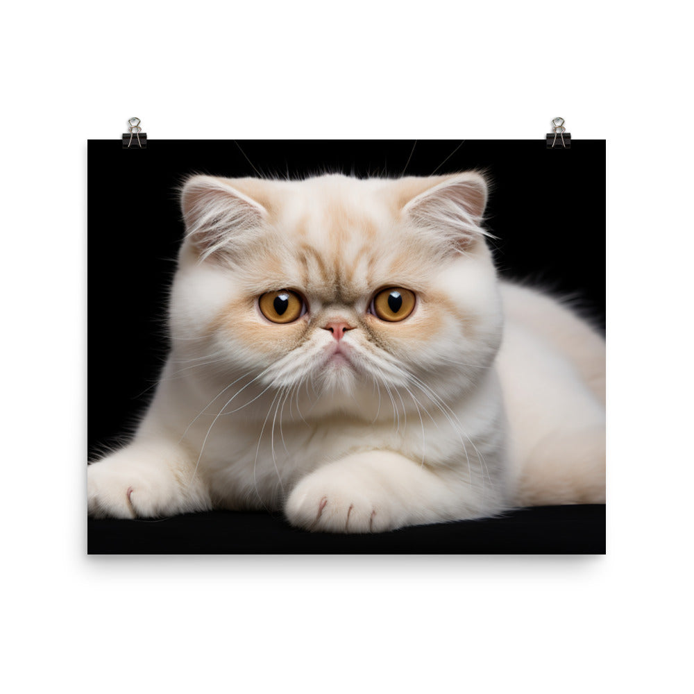 Exotic Shorthair Photo paper poster - PosterfyAI.com