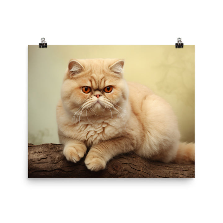 Exotic Shorthair Photo paper poster - PosterfyAI.com