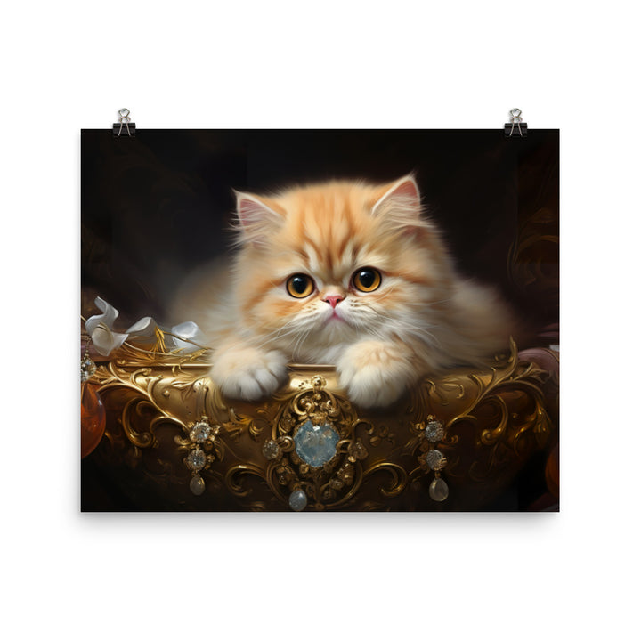 Exotic Shorthair Photo paper poster - PosterfyAI.com