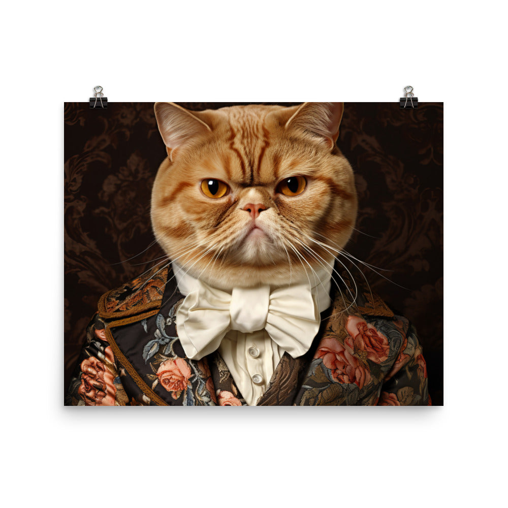 Exotic Shorthair Photo paper poster - PosterfyAI.com