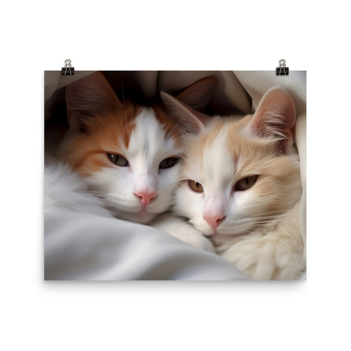 Turkish Van Photo paper poster - PosterfyAI.com