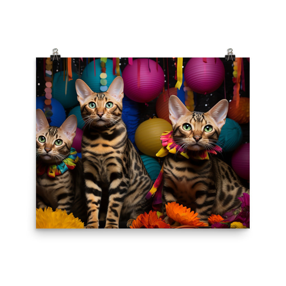 Ocicat Photo paper poster - PosterfyAI.com