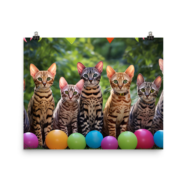 Ocicat Photo paper poster - PosterfyAI.com