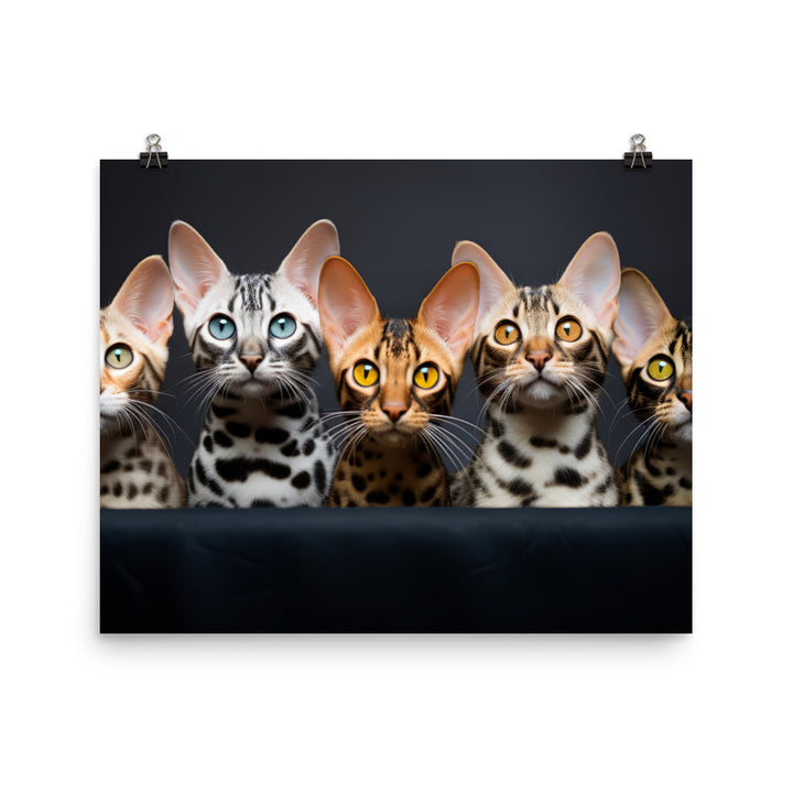 Ocicat Photo paper poster - PosterfyAI.com