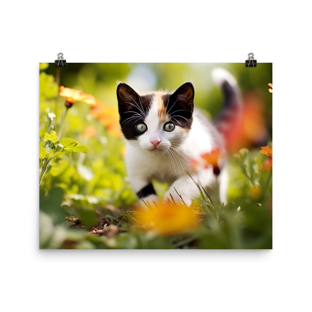 Japanese Bobtail Photo paper poster - PosterfyAI.com