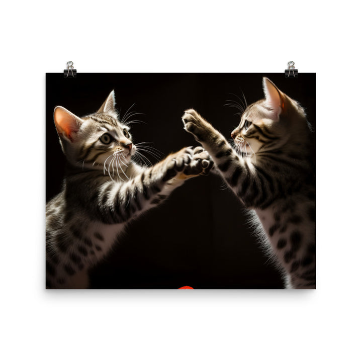 Egyptian Mau Photo paper poster - PosterfyAI.com