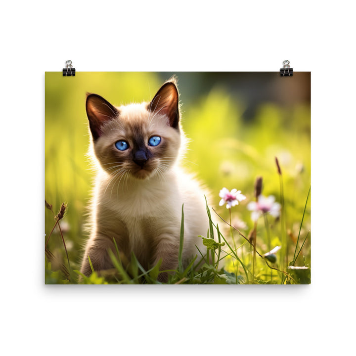 Siamese Photo paper poster - PosterfyAI.com