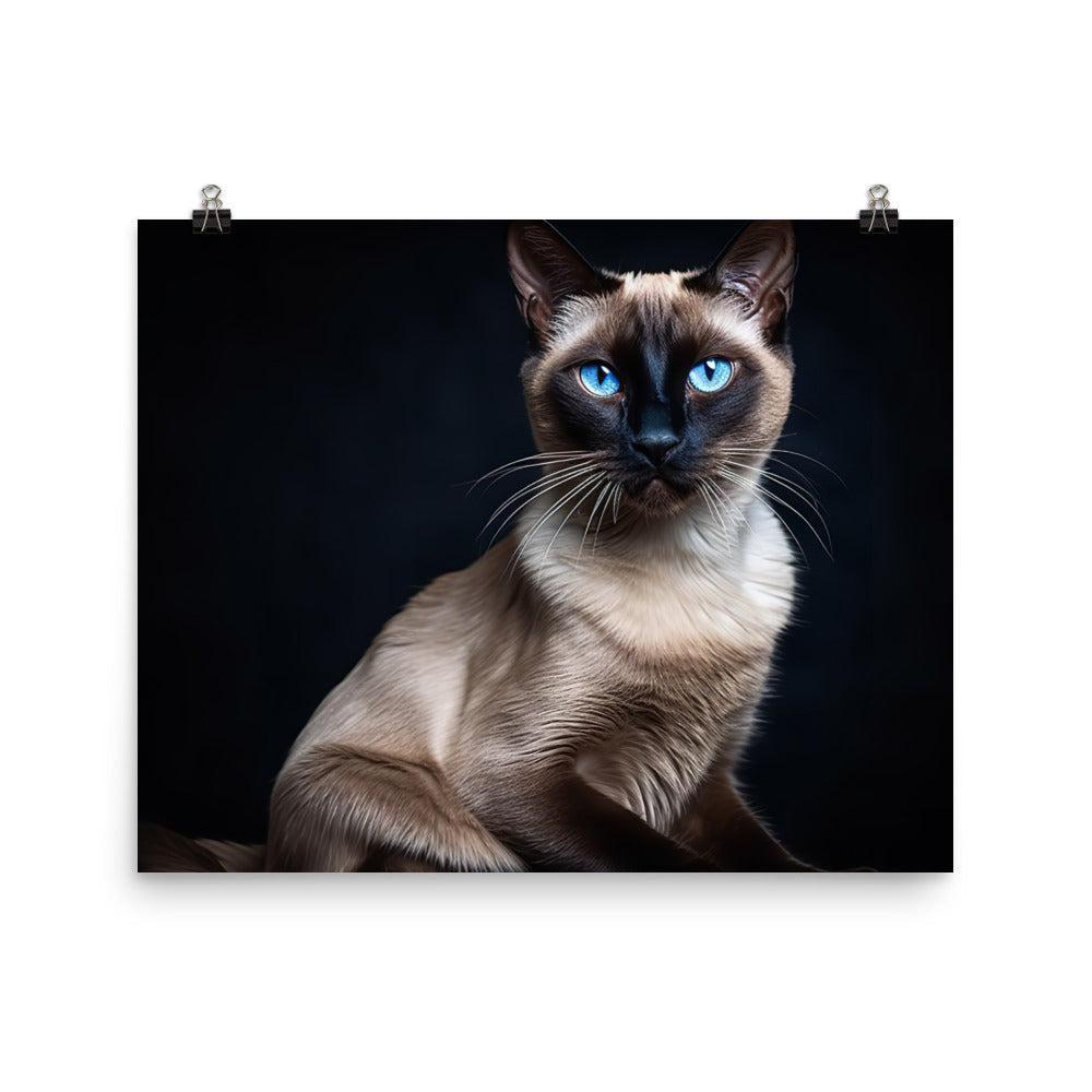 Siamese Photo paper poster - PosterfyAI.com