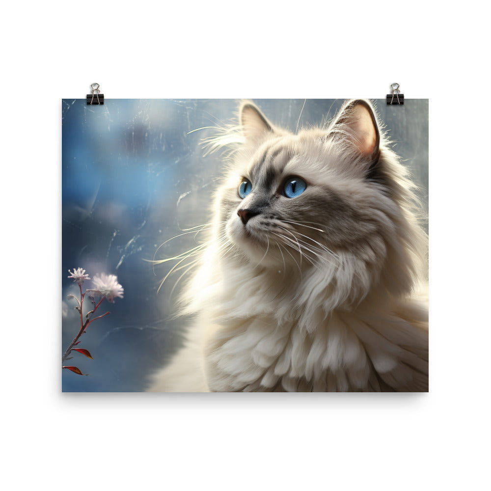 Birman Photo paper poster - PosterfyAI.com