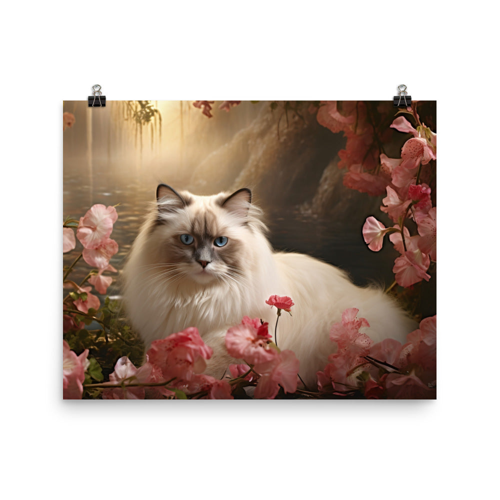 Birman Photo paper poster - PosterfyAI.com