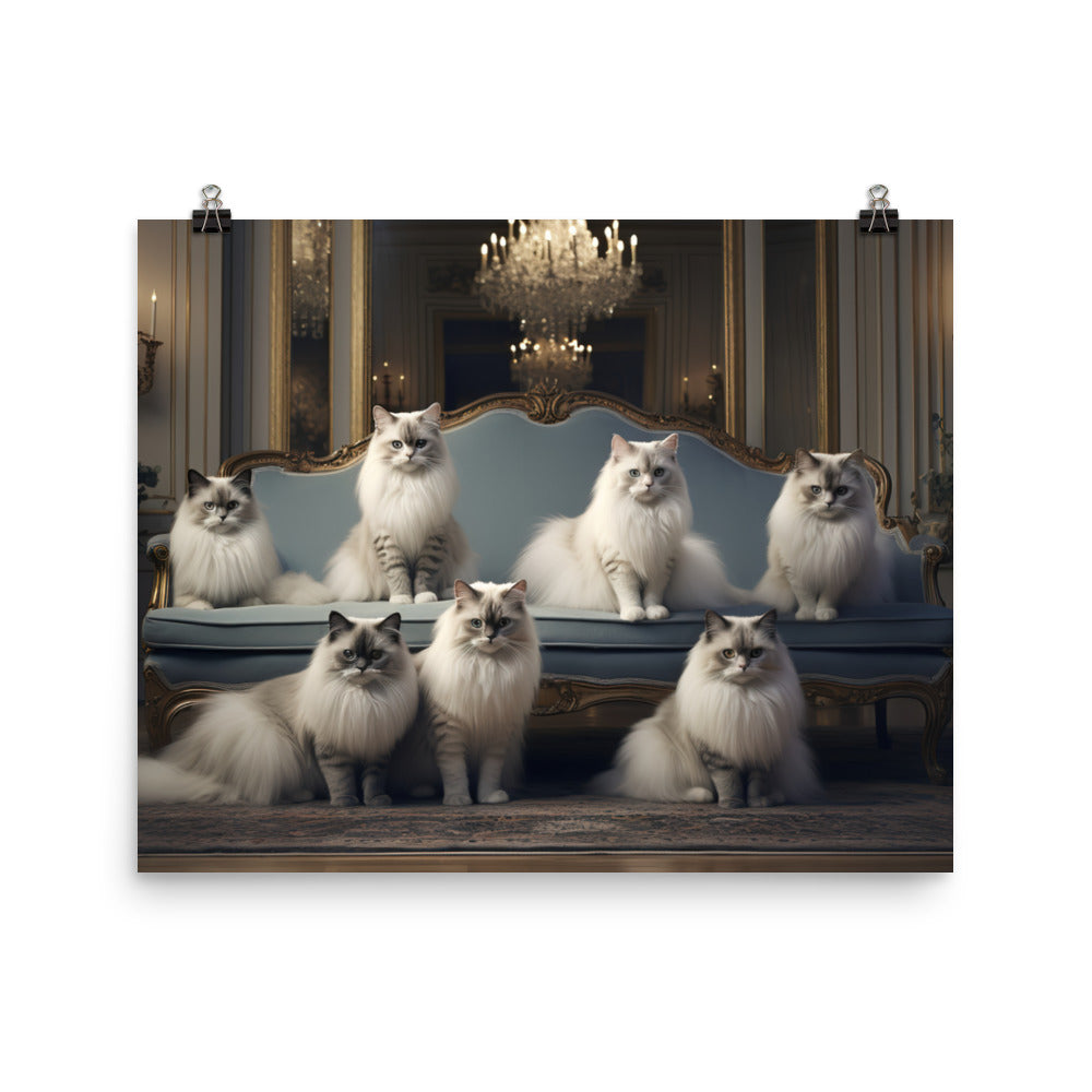 Birman Photo paper poster - PosterfyAI.com