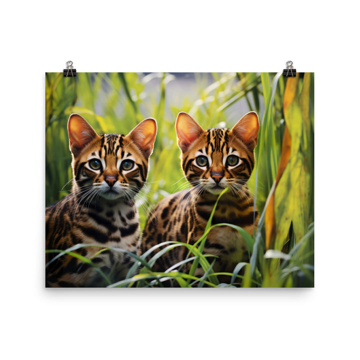 Bengal Photo paper poster - PosterfyAI.com