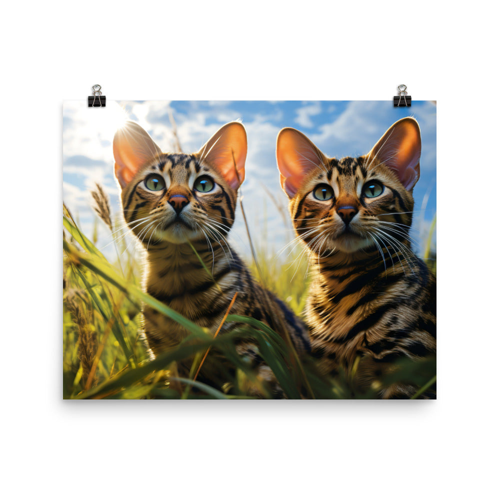 Bengal Photo paper poster - PosterfyAI.com