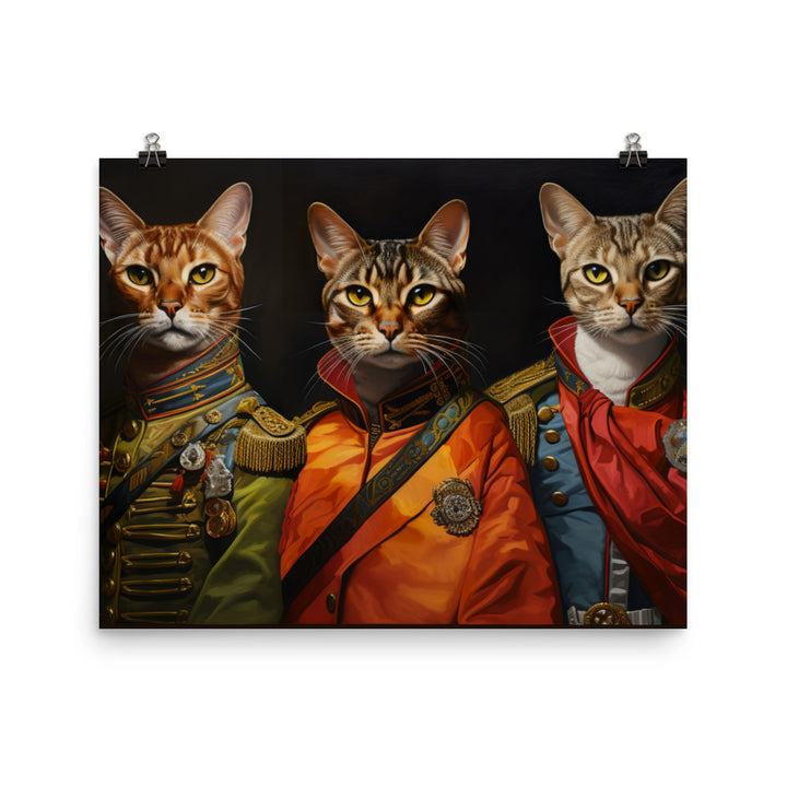 Abyssinian Photo paper poster - PosterfyAI.com