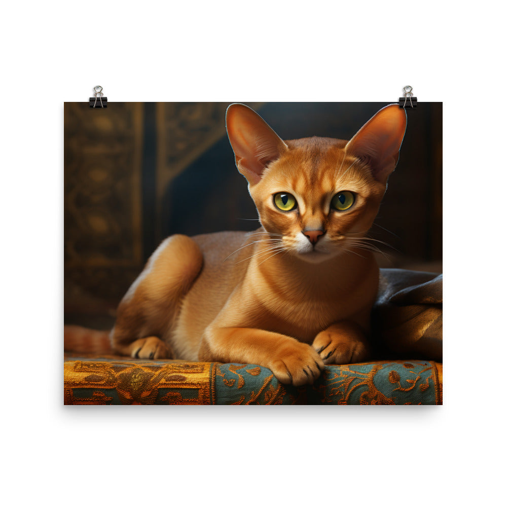 Abyssinian Photo paper poster - PosterfyAI.com