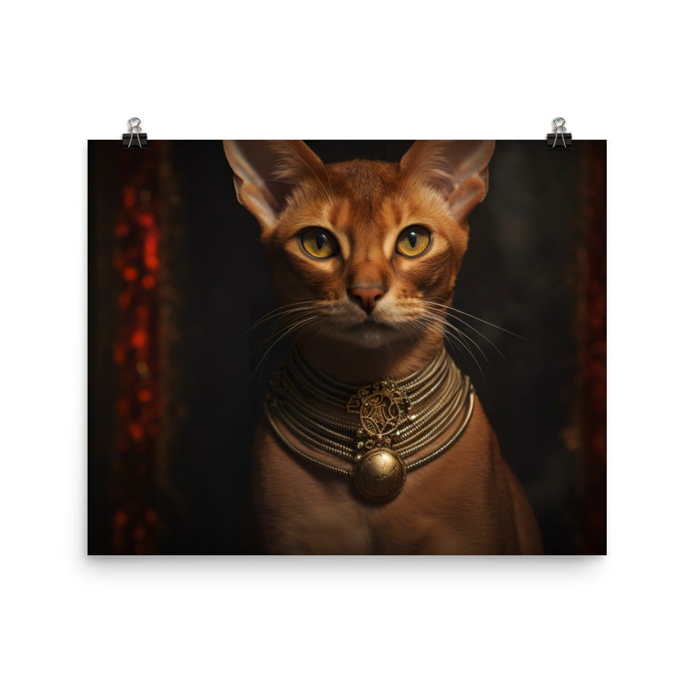 Abyssinian Photo paper poster - PosterfyAI.com