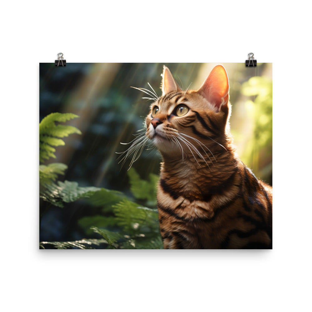 American Shorthair Photo paper poster - PosterfyAI.com