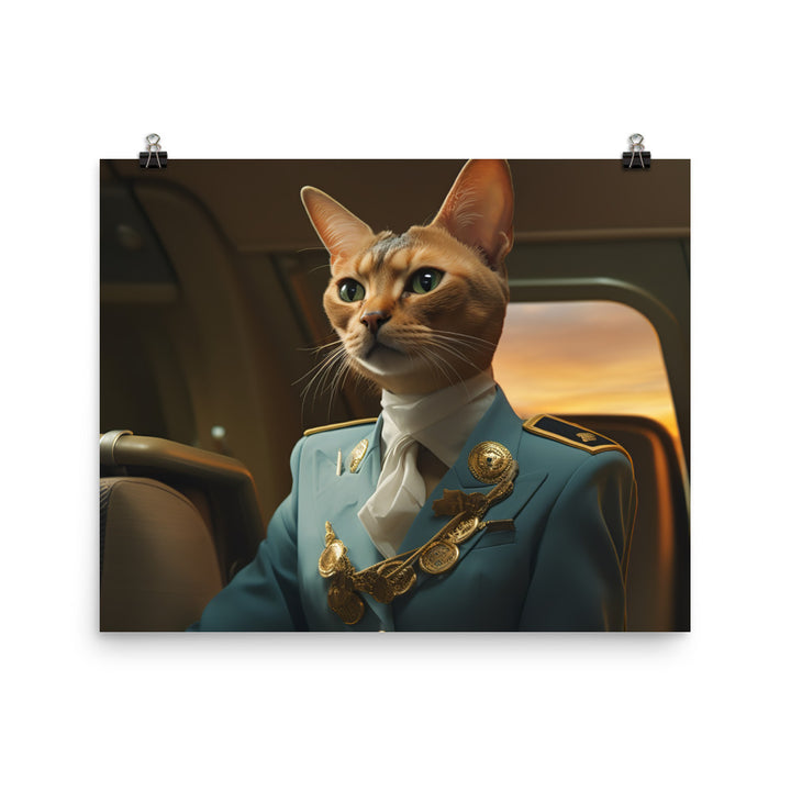 Abyssinian Cabin Crew Photo paper poster - PosterfyAI.com